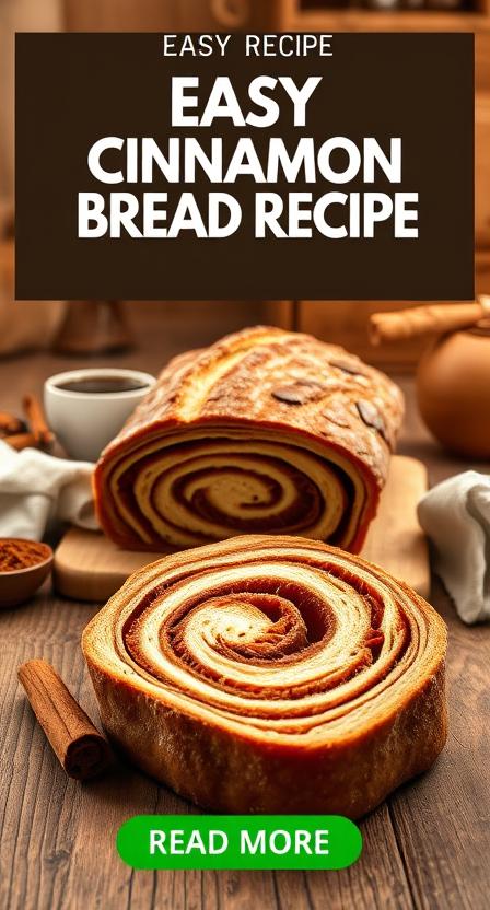 Easy Cinnamon Bread Recipe