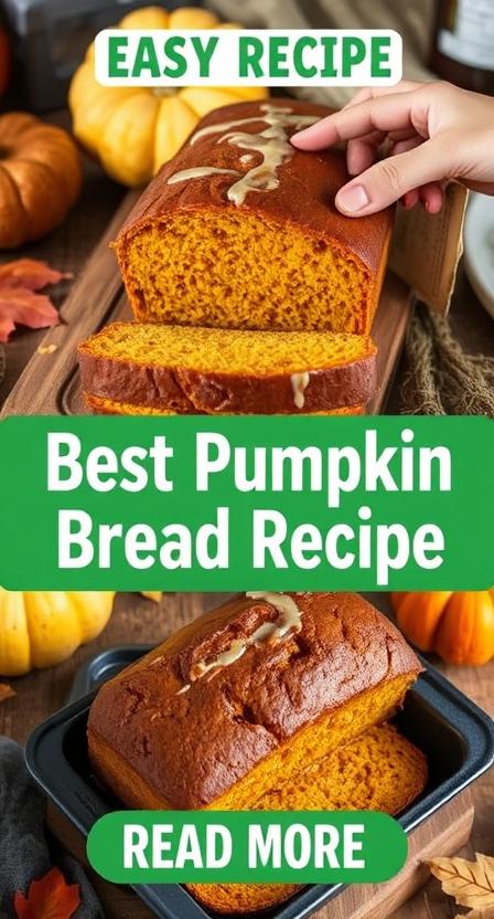 Best Pumpkin Bread Recipe