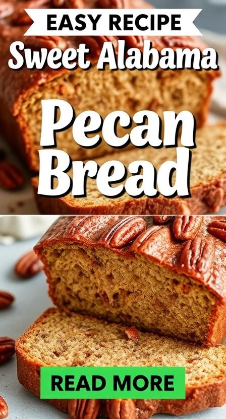 Sweet Alabama Pecan Bread