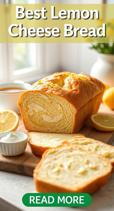 Best Lemon Cream Cheese Bread 