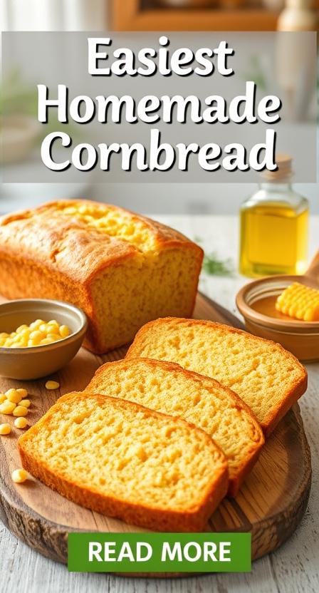 Easiest Homemade Cornbread