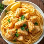 EASY Cowboy Butter Chicken Pasta Linguine