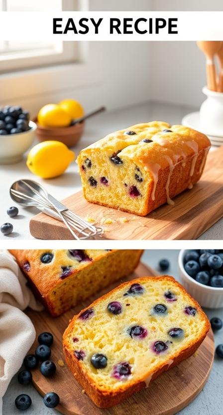 Lemon Blueberry Bread