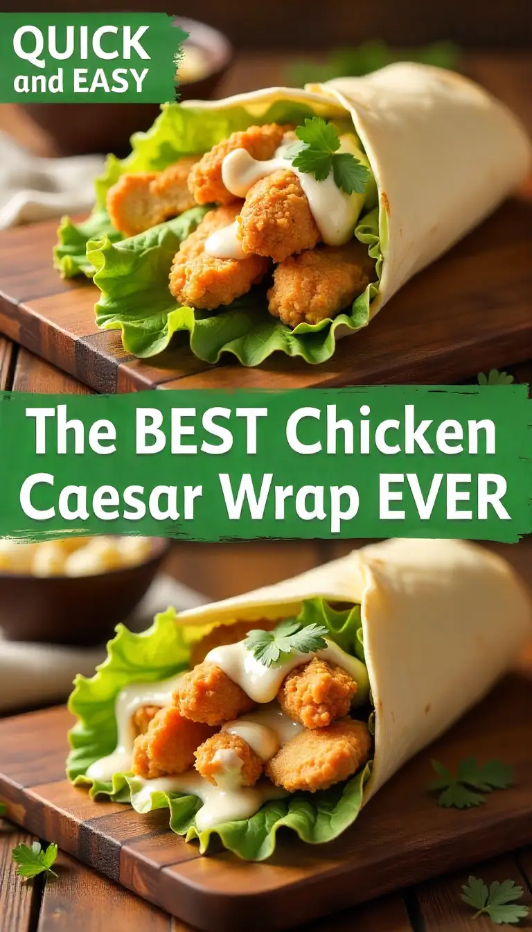 Chicken Caesar Wrap