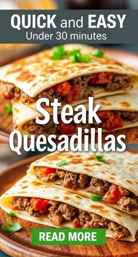 Steak Quesadillas